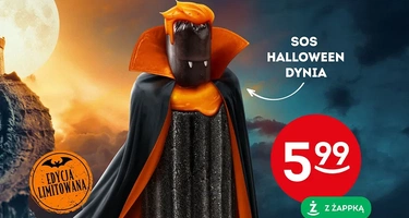 Czarny hot dog znowu w Żabce. Tym razem to "Hrabia Dogula" na Halloween