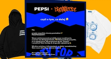 Drop Pepsi x Dre$$code, który się nie odbył. Organizator przeprasza