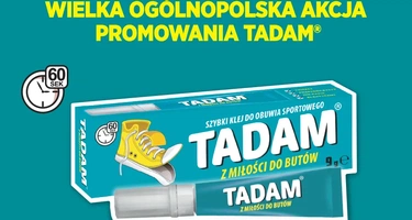 Klej TADAM w nowej odsłonie. Rusza wielka ogólnopolska akcja promowania marki
