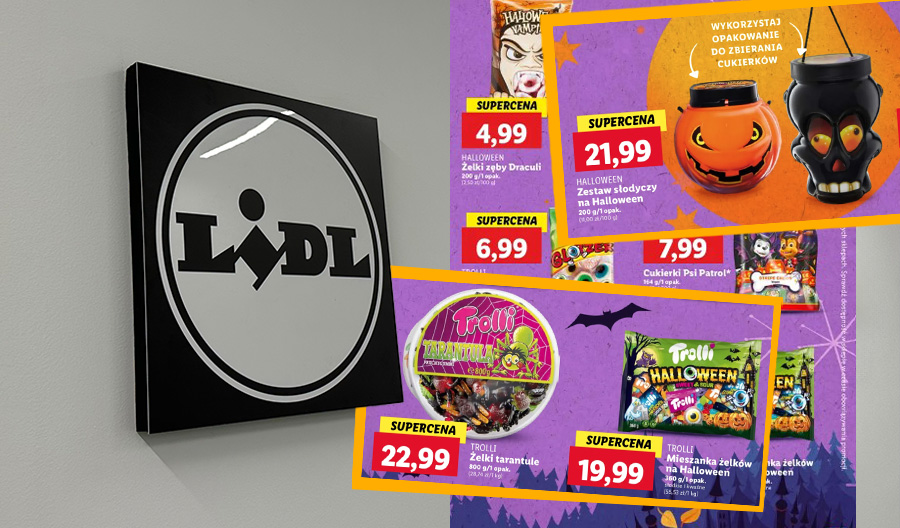 Lidl Halloween 2024 . Już są cukierki na Halloween. Są straszne